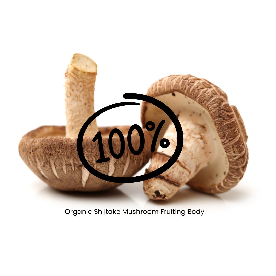 Natural Vitamin D 1000IU + Beta-Glucan (100% Shiitake)