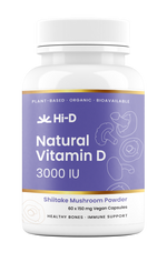 Natural Vitamin D 3000IU (100% Shiitake)