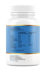 Natural Vitamin D 1000IU + Beta-Glucan (100% Shiitake)