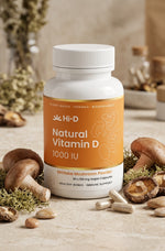 Natural Vitamin D 1000IU (100% Shiitake)